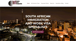Desktop Screenshot of hasslefree.co.za